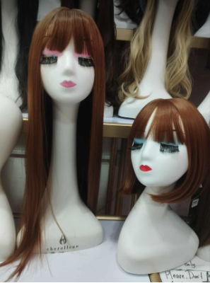 synthetic wigs: auburn drift